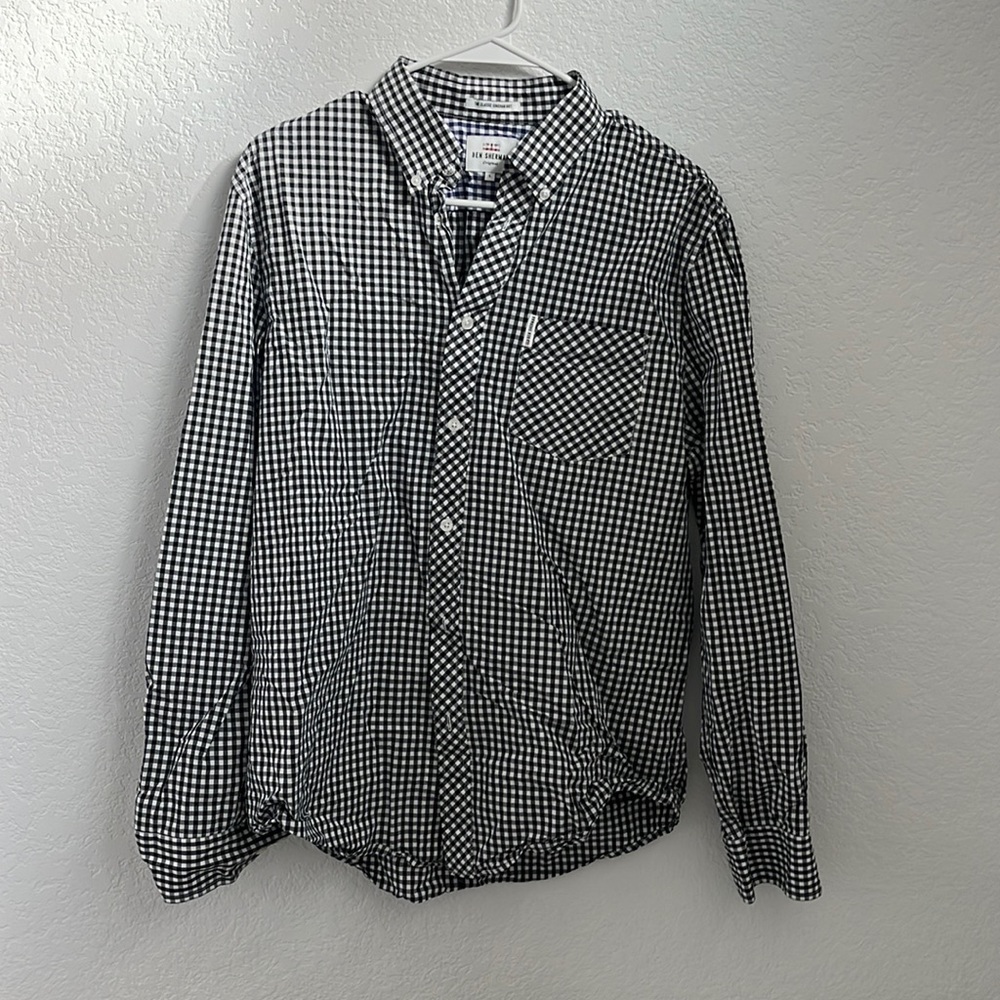 Ben Sherman Classic Gingham Shirt Large
